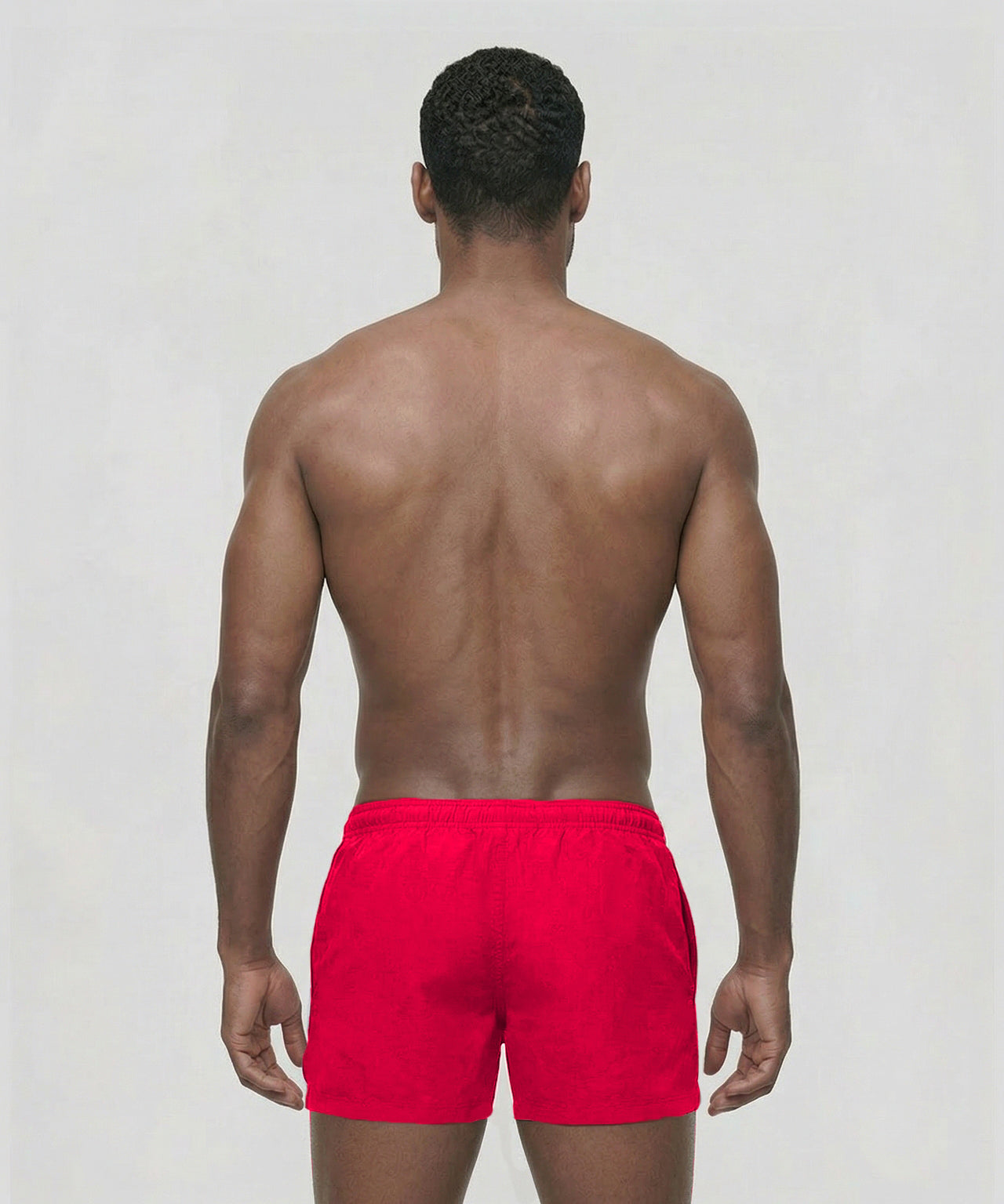 Swim Shorts: Shocking Red