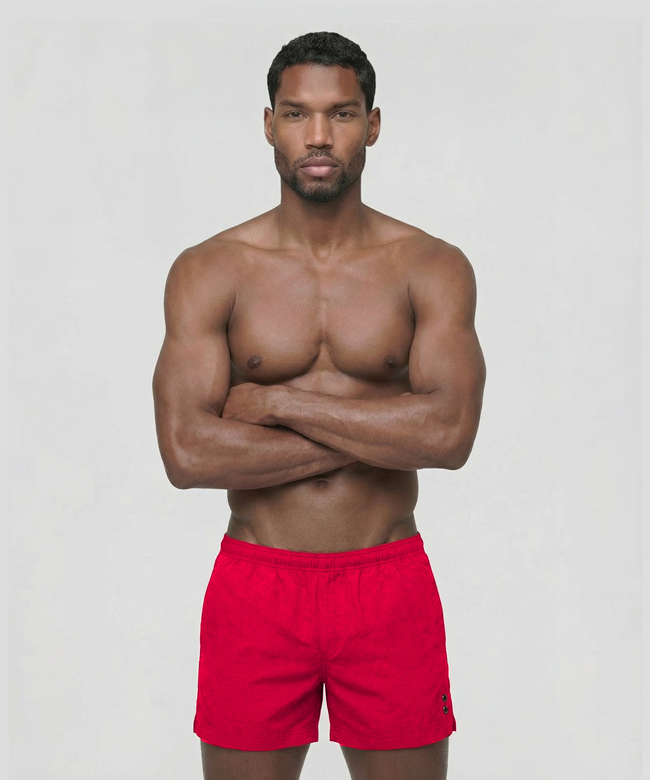 Swim Shorts: Shocking Red