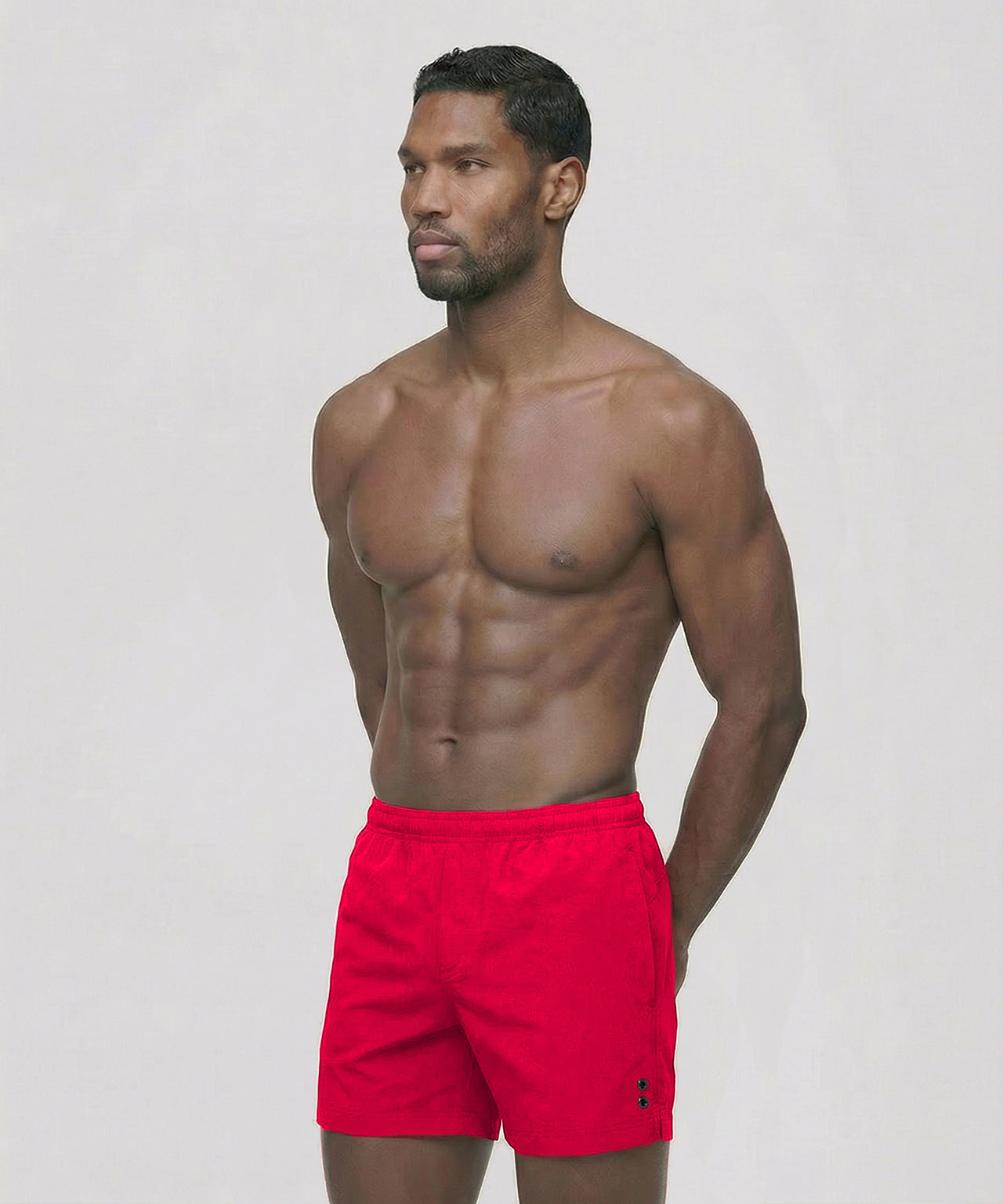 Swim Shorts: Shocking Red