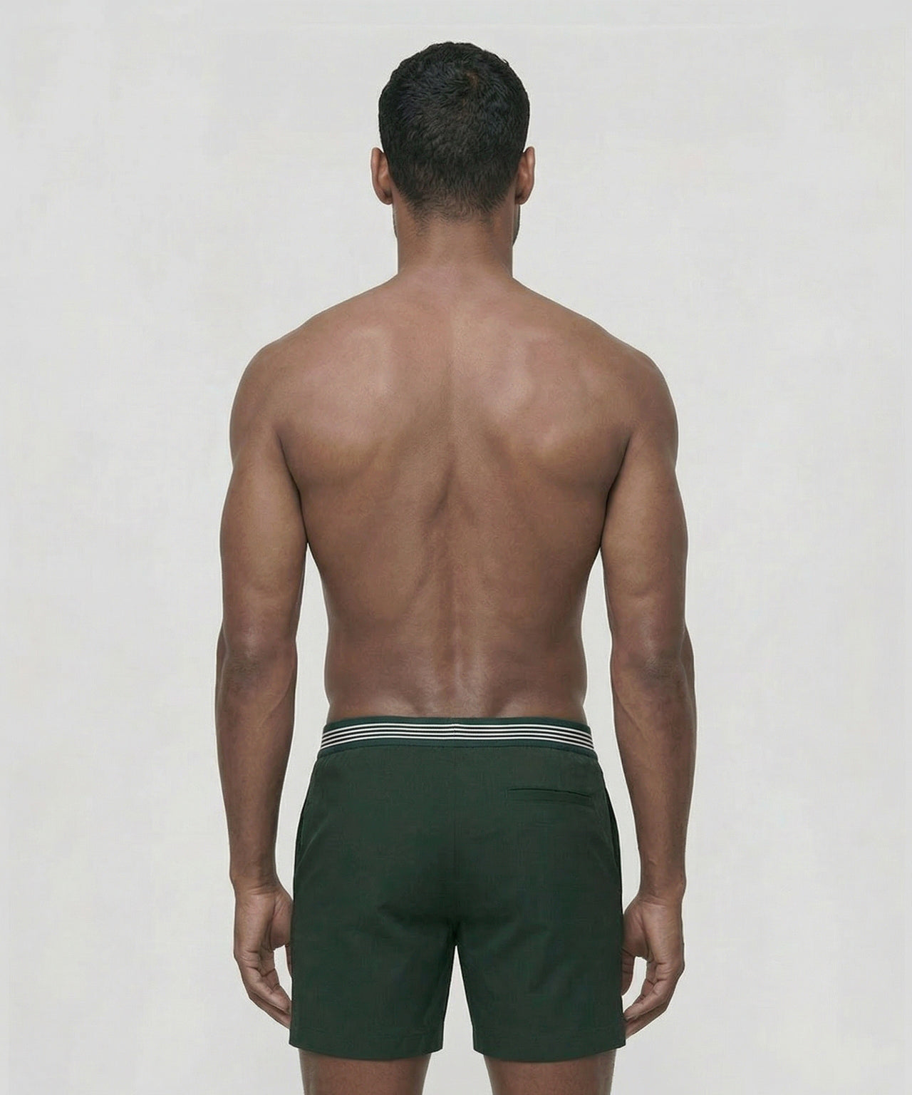 Urban Swim Shorts: Court Green