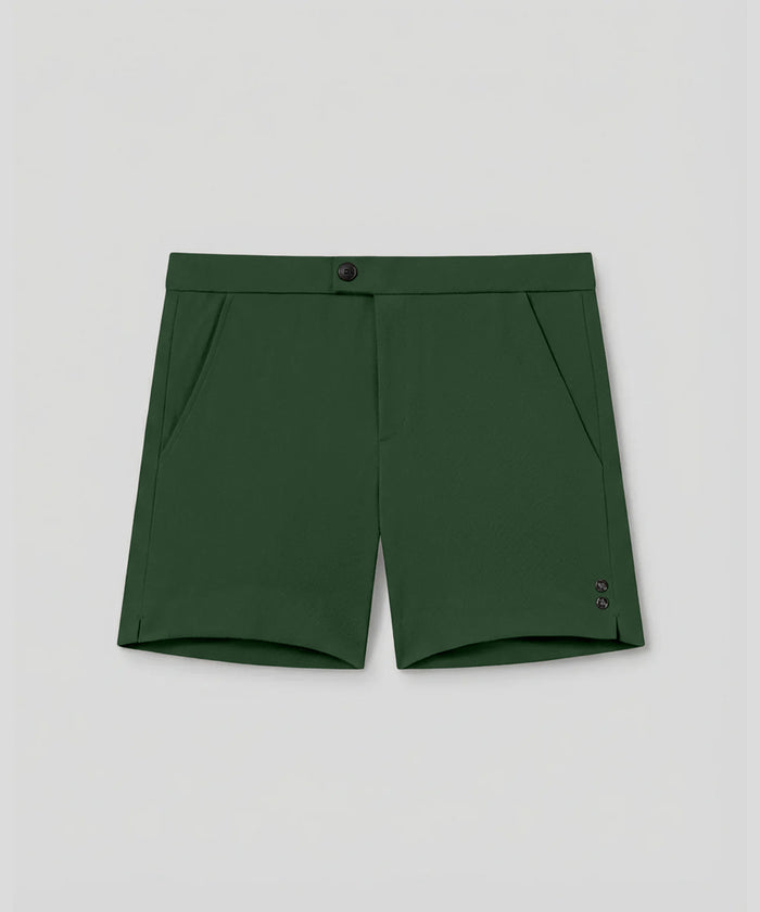 RD Tennis Shorts: Court Green
