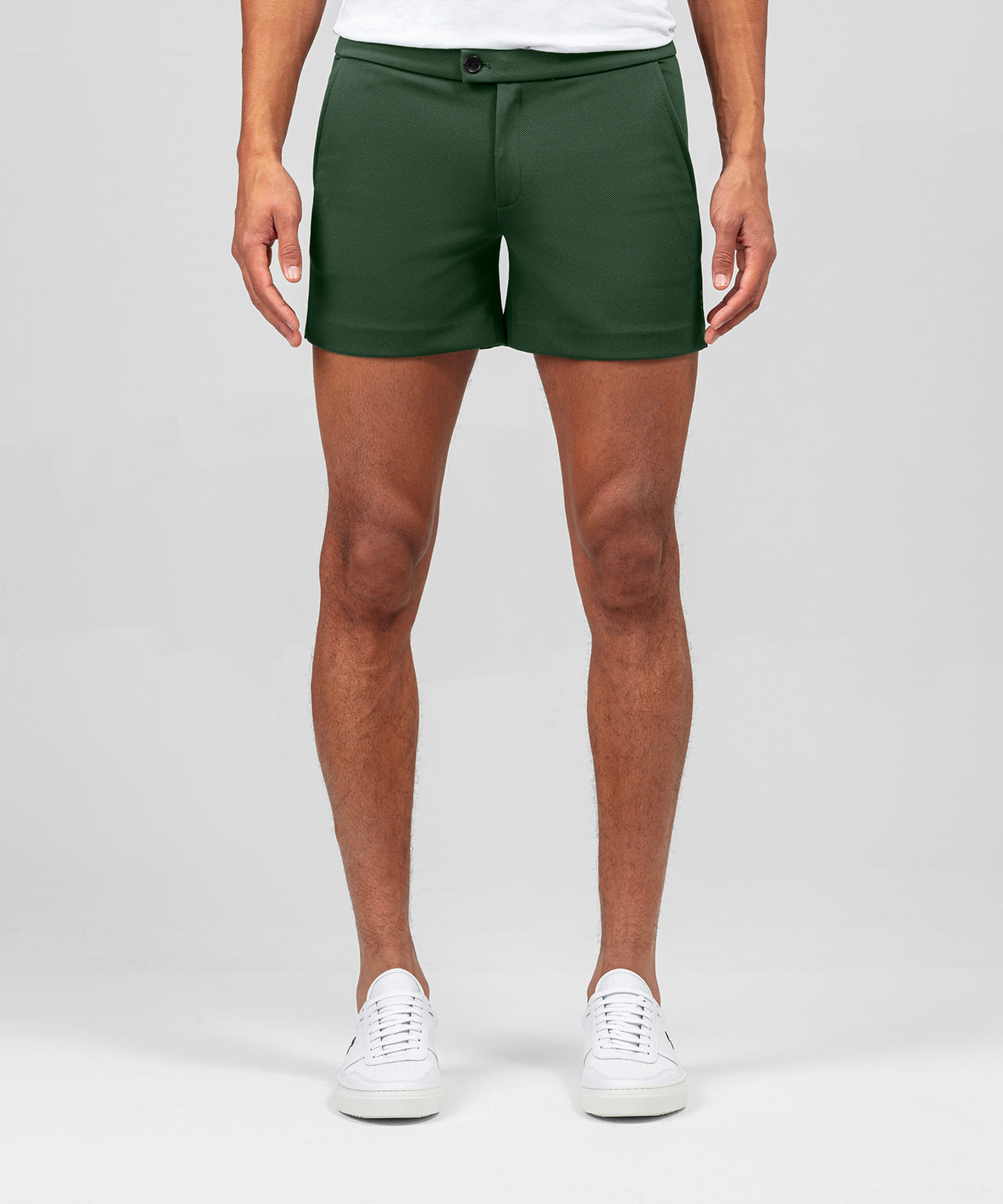 RD Tennis Shorts: Green Court