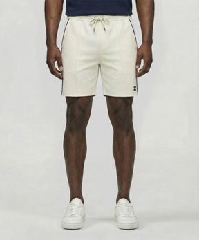 City Shorts w. Piping: Off White