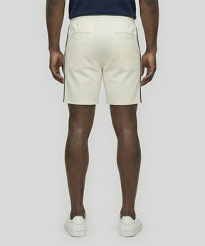 City Shorts w. Piping: Off White