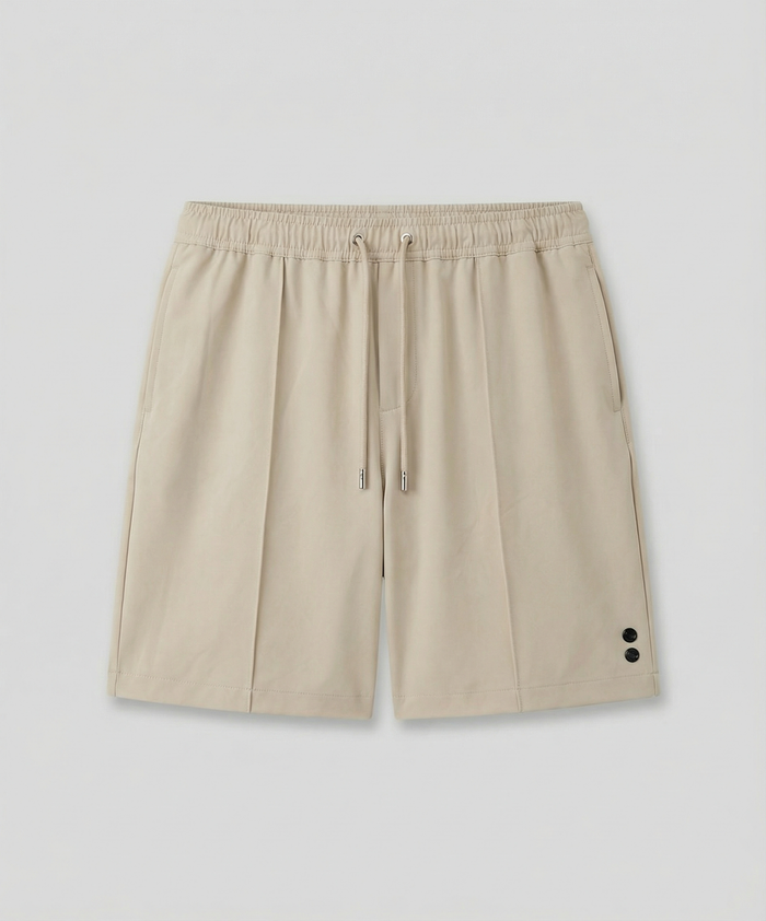 Light City Shorts: Beige