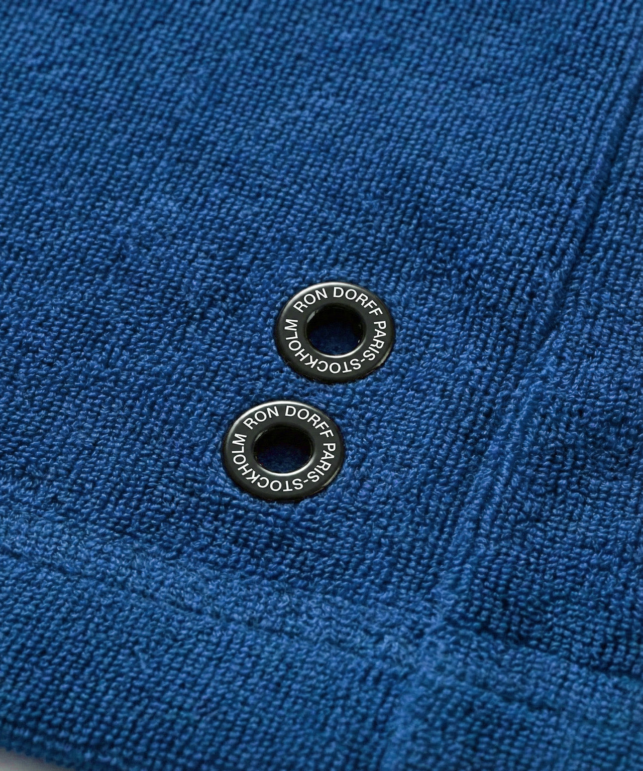 Cotton Terry Tank Top: Bleu