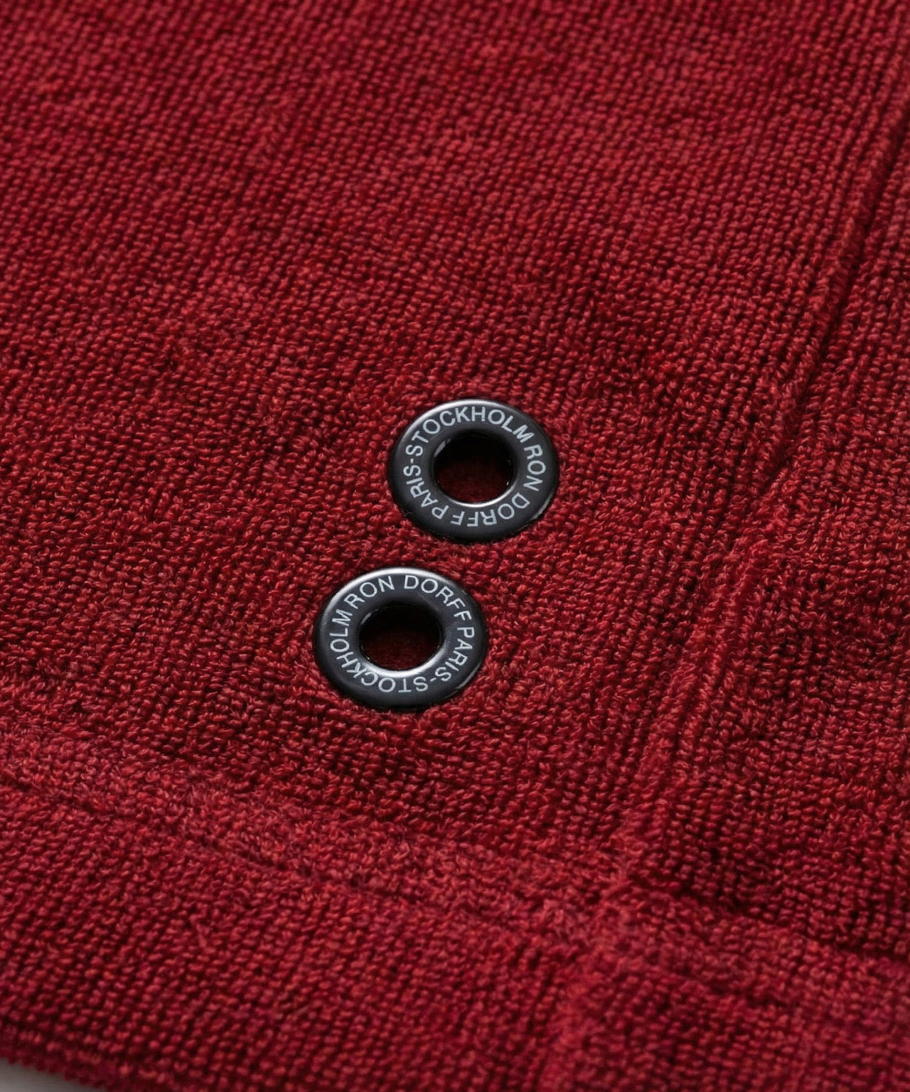 Cotton Terry Tank Top: Red