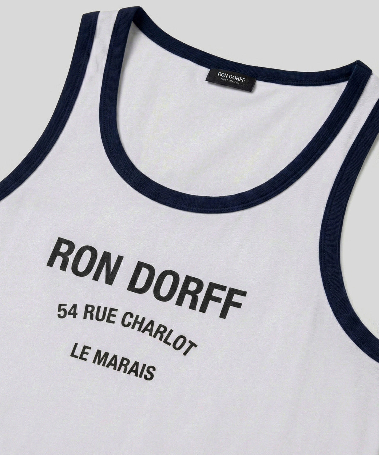 RD Sports Tank Top "CHARLOT": Navy