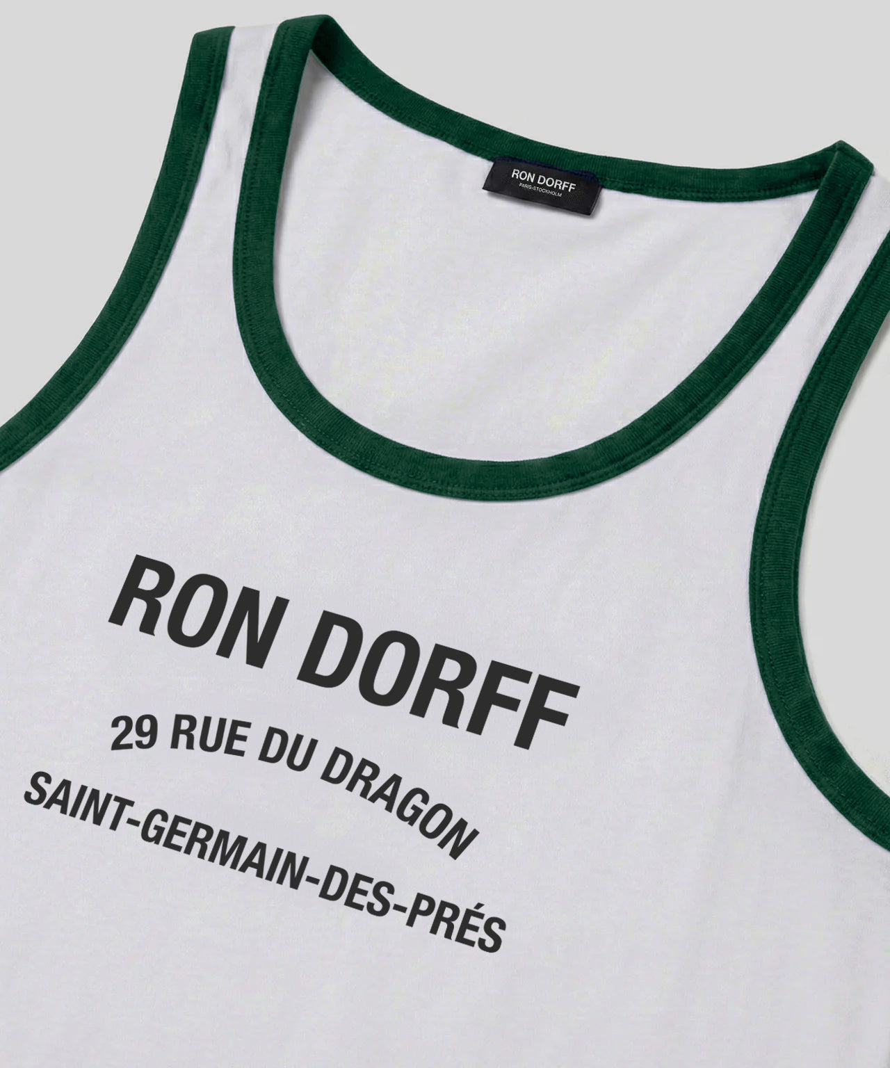 RD Sports Tank Top "DRAGON": Court Green