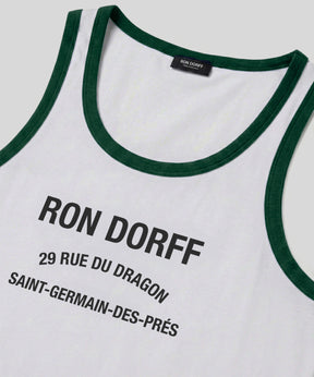 RD Sports Tank Top "DRAGON": Court Green