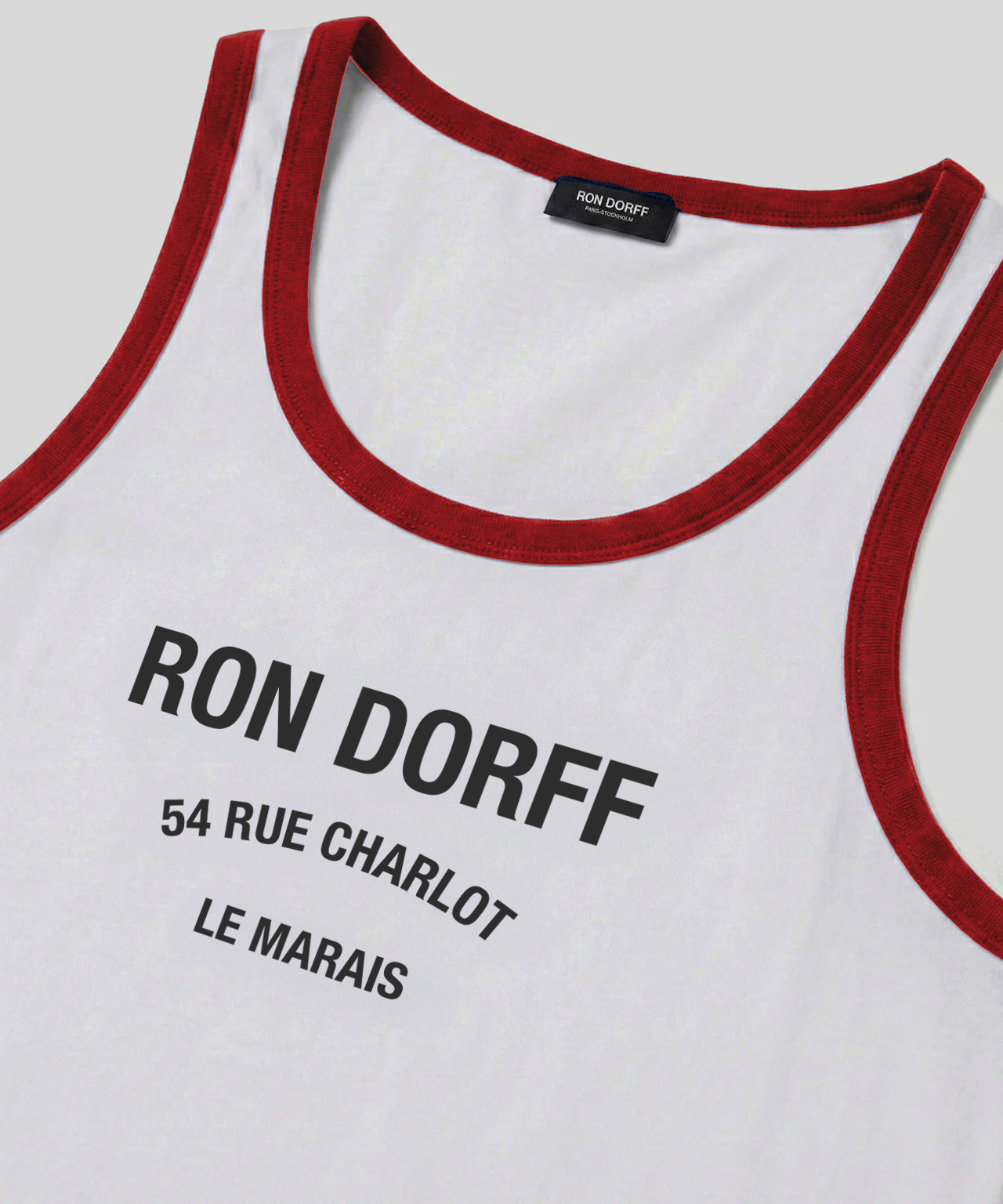 RD Sports Tank Top "SUNSET": Red