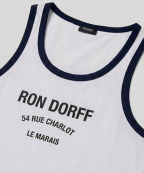 RD Sports Tank Top "CHARLOT": Navy