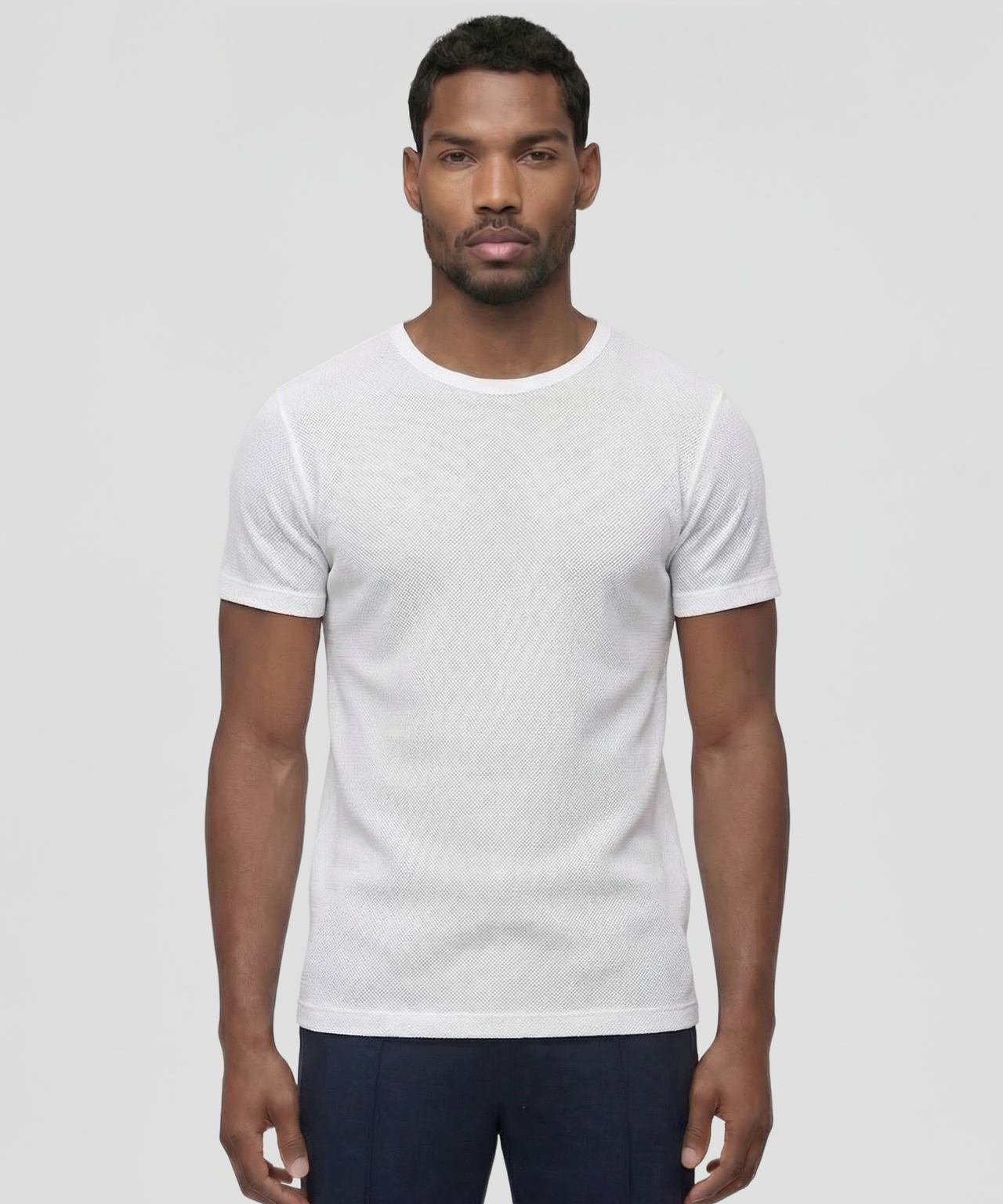 Mesh T-Shirt Eyelet Edition: White