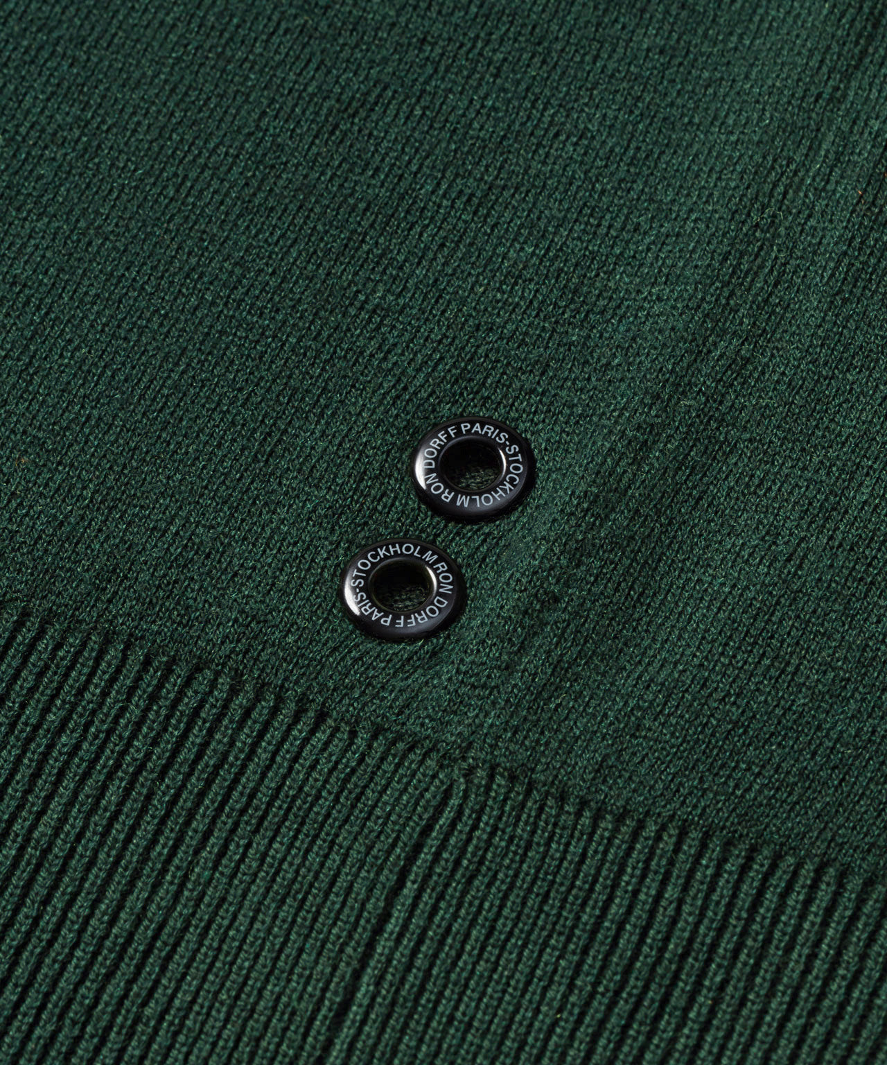 Cotton-Silk Polo: Court Green