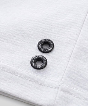 T-Shirt Eyelet Edition w. Retro Stripes: Shocking Red