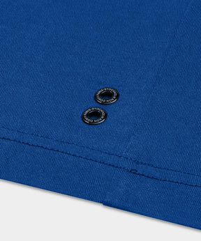 Crew Neck T-Shirt Eyelet Edition: Bleu