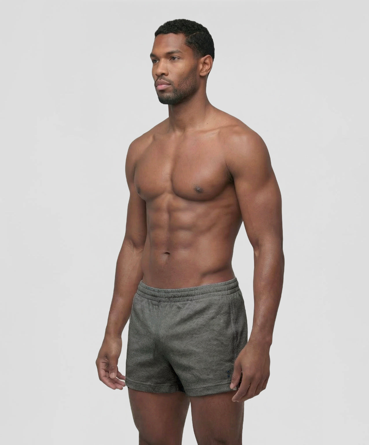 Mesh Home Shorts: Urban Khaki