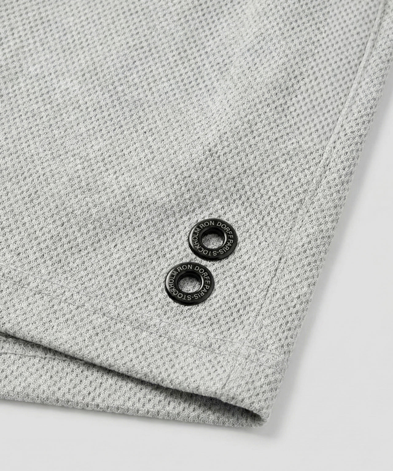 Mesh Home Shorts: Grey Melange