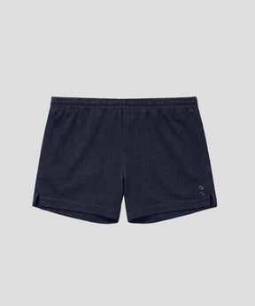 Mesh Home Shorts: Navy