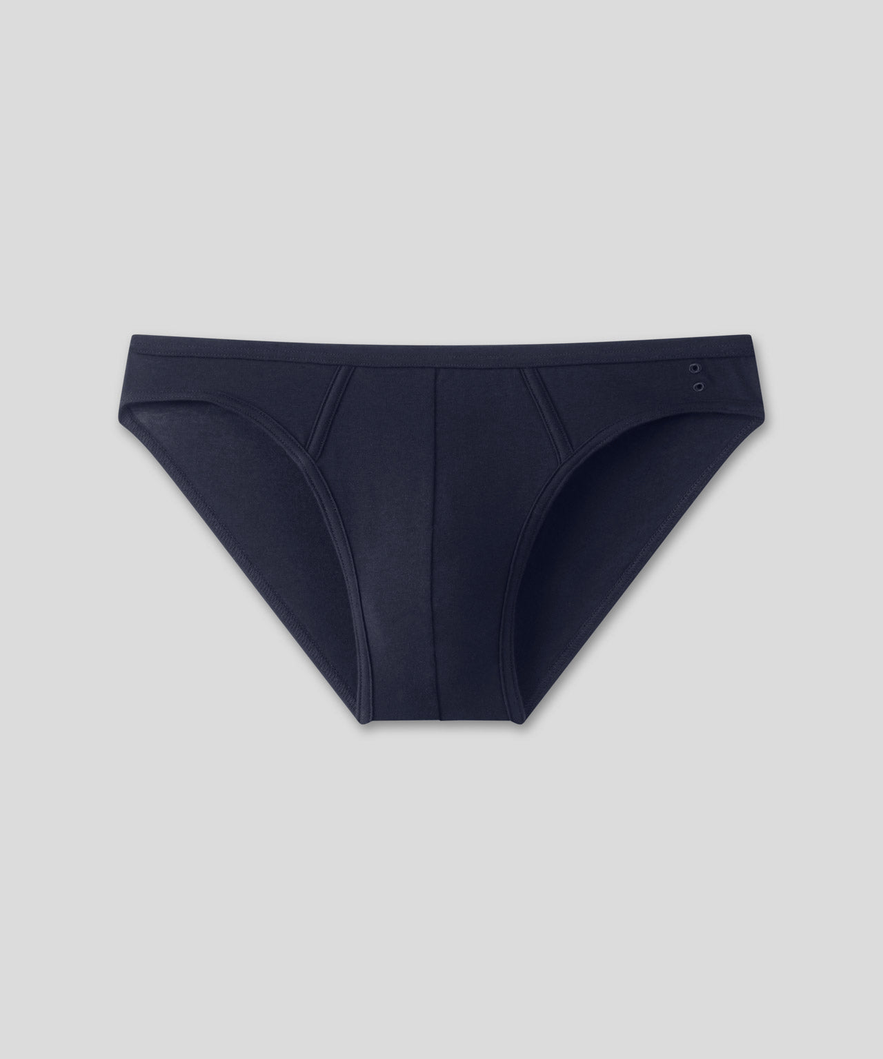 Slim Y-Front Briefs: Navy