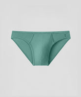 Slim Y-Front Briefs: Turquoise
