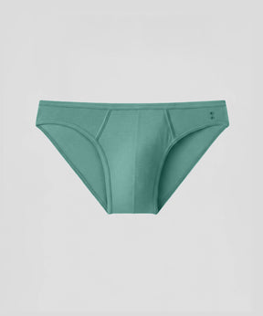 Slim Y-Front Briefs: Turquoise