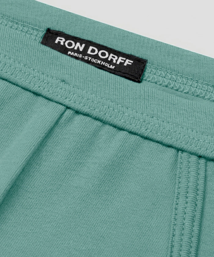 Slim Y-Front Briefs: Turquoise