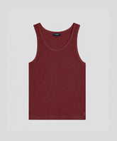Mesh Tank Top: Red