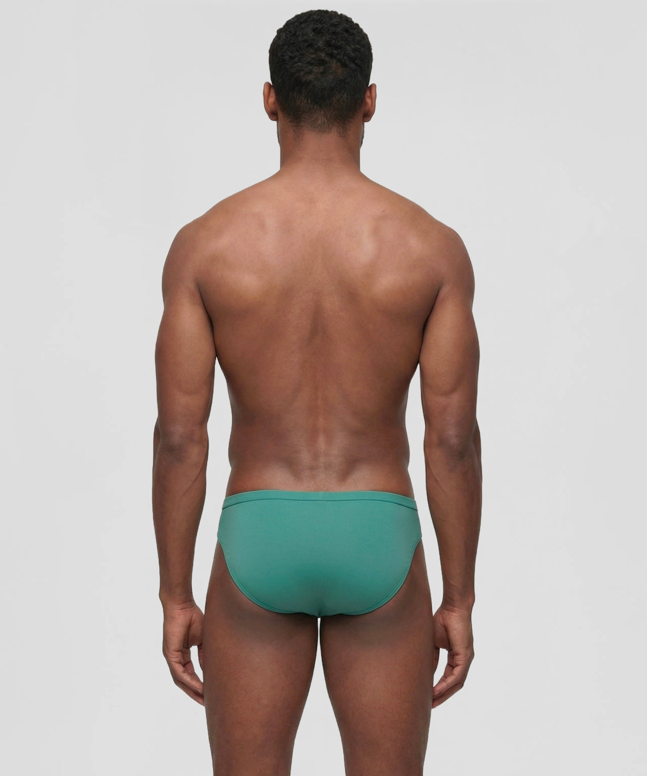Y-Front Briefs: Turquoise