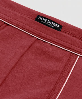 Y-Front Briefs w. Piping: Red