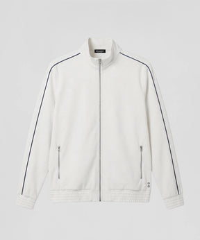 City Jacket w. Piping: Off White