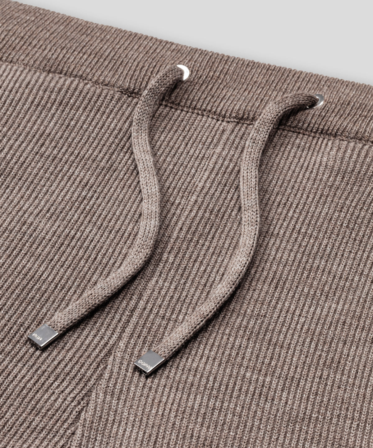 Army Ribbed Wool Pants: Sandy Beige