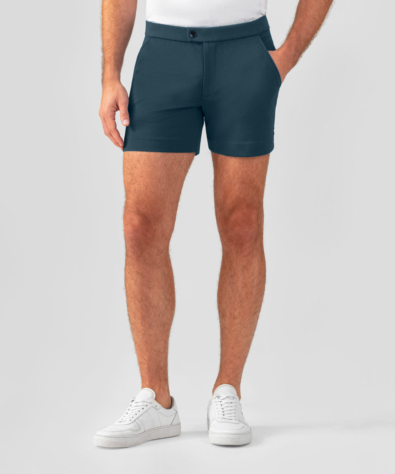 RD Tennis Shorts: Baltic Blue