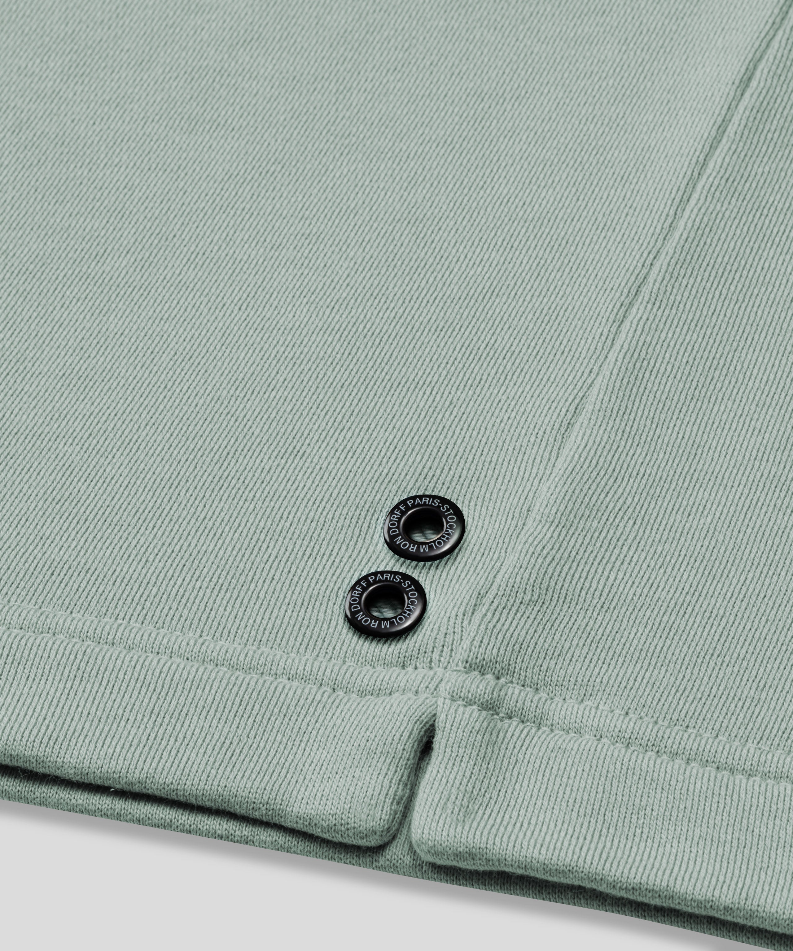 Organic Cotton Sleeveless Sweatshirt "DISCIPLINE": Gray Mist