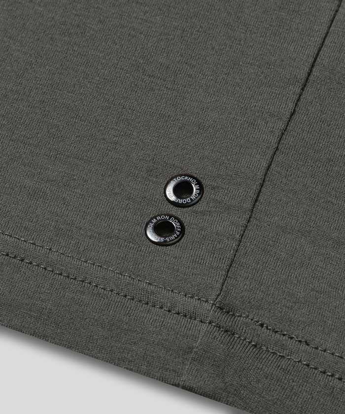 Crew Neck T-Shirt Eyelet Edition: Urban Khaki