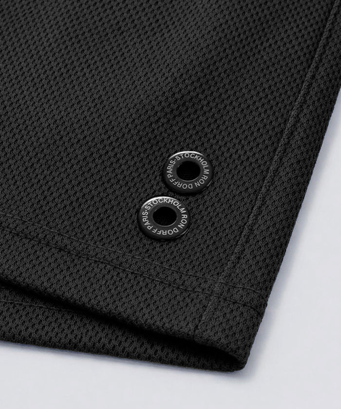 Mesh Home Shorts: Black