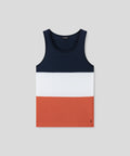 Navy/Orange Dust
