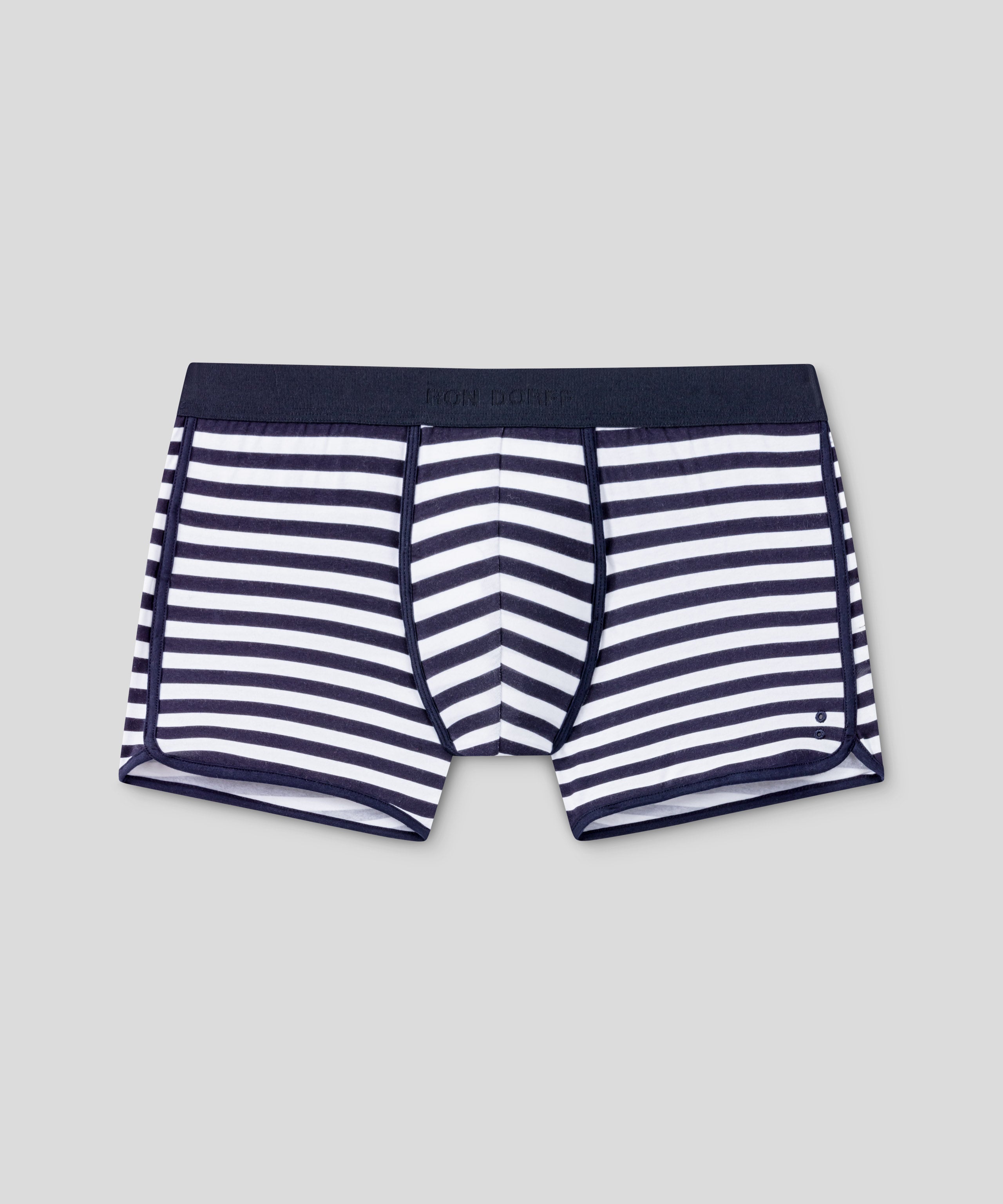 Marathon Boxer Briefs: Navy/White