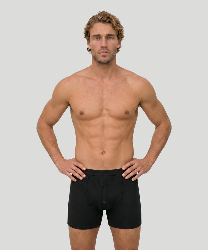 Army Ribbed Night Shorts: Black