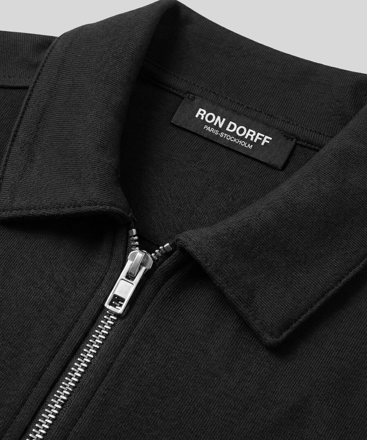 RD Tennis Jacket: Black
