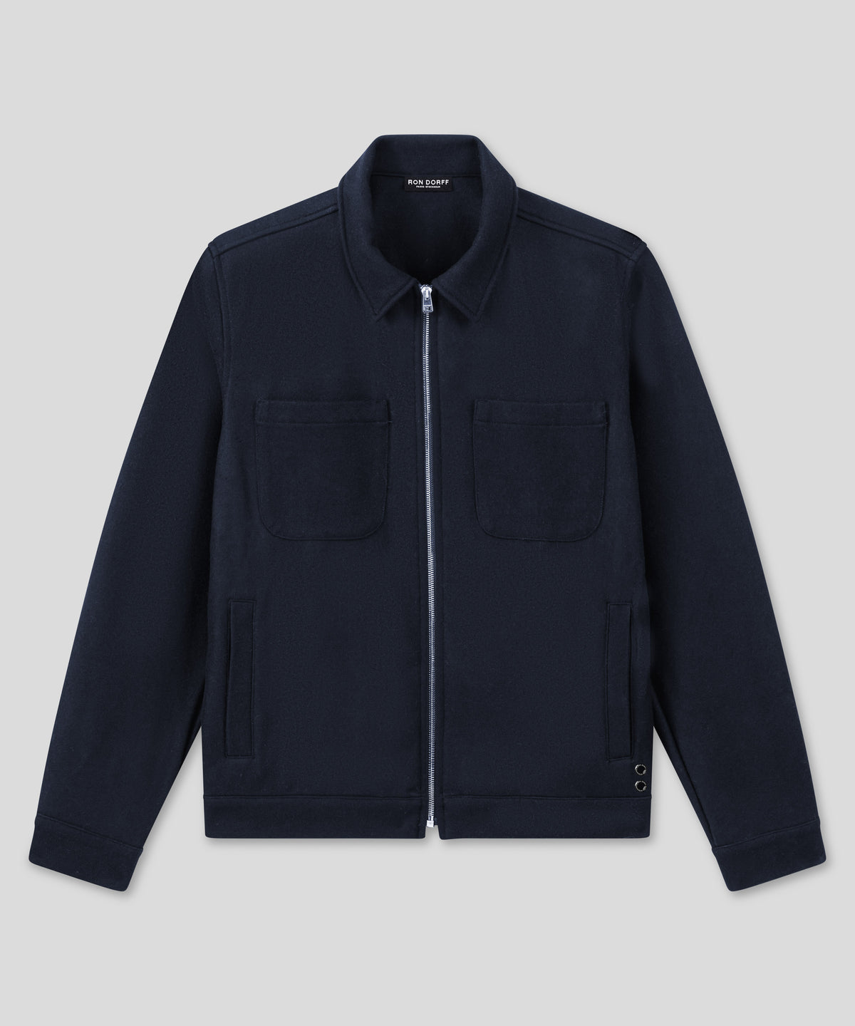 RD Wool Jacket: Navy
