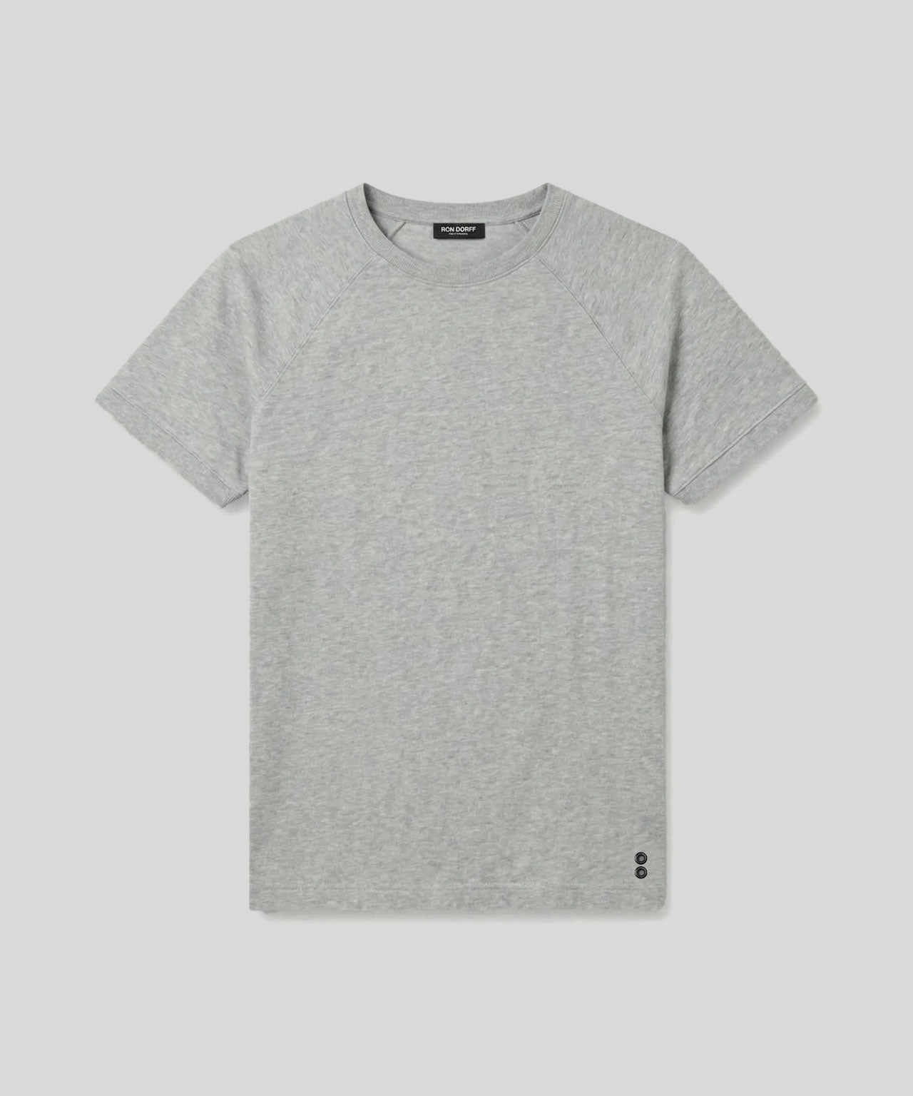 Light Organic Cotton Sleeveless Sweatshirt: Grey Melange
