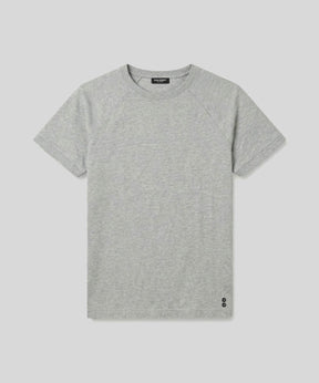 Light Organic Cotton Sleeveless Sweatshirt: Grey Melange