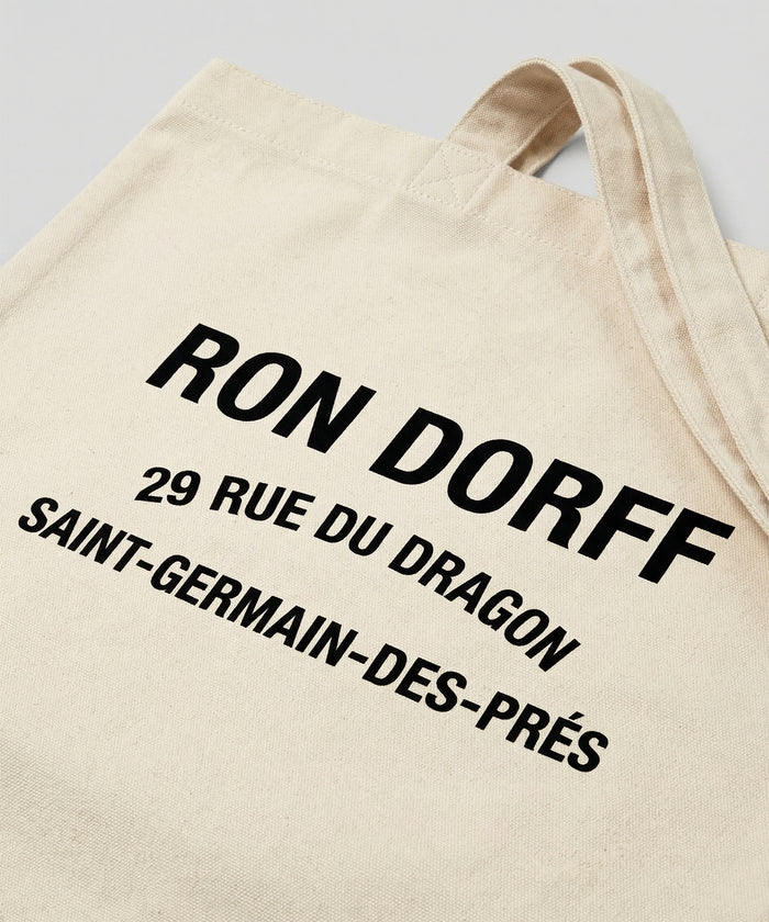 Tote Bag "DRAGON": Retro White
