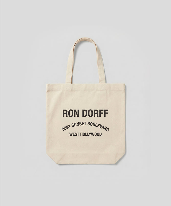 Tote Bag "SUNSET": Retro White