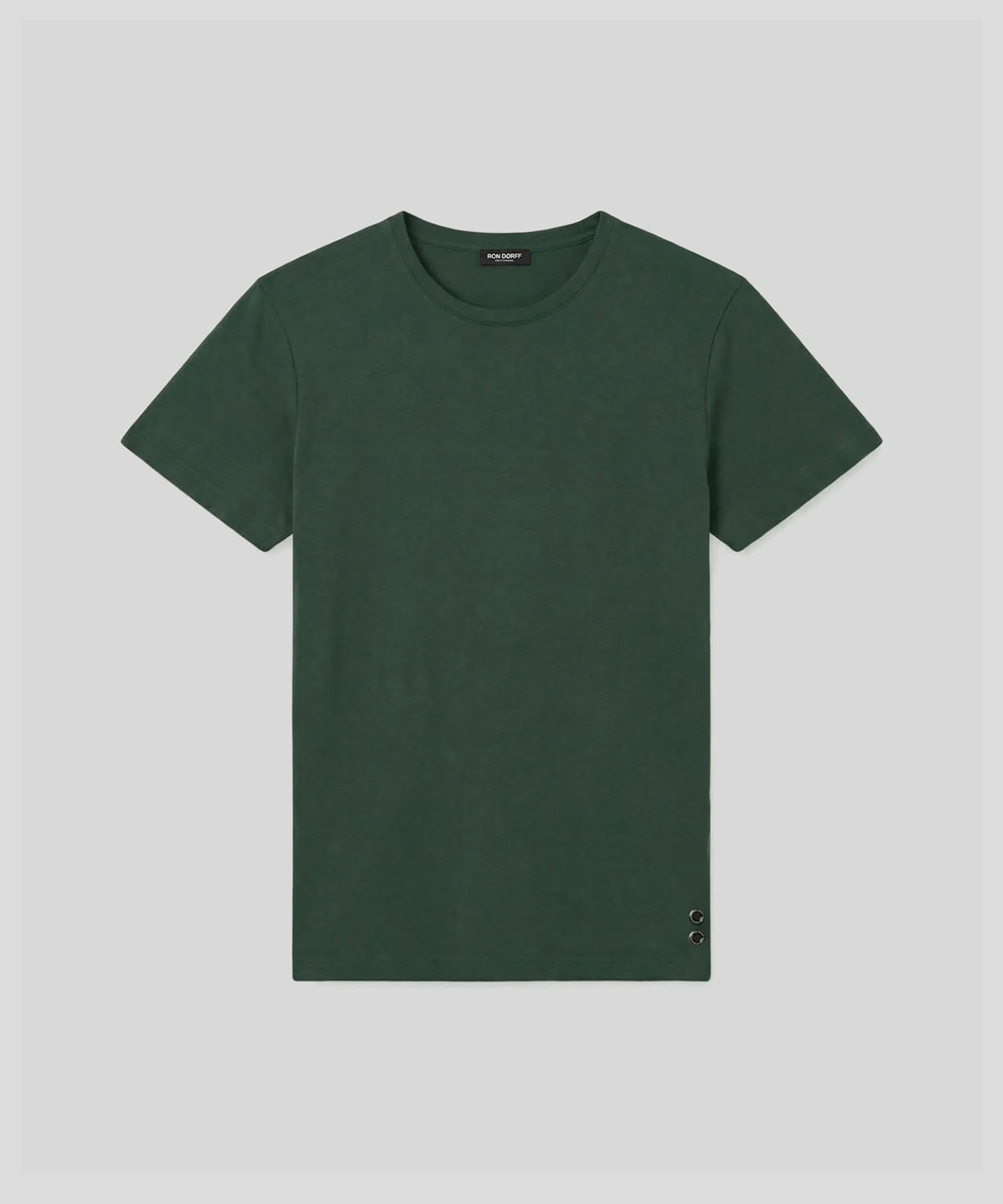 Crew Neck T-Shirt Eyelet Edition: Court Green