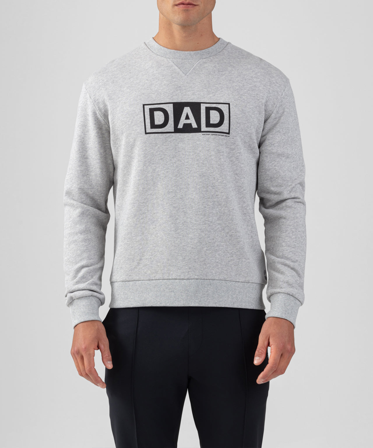 RON DORFF + BON★ON Organic Cotton Sweatshirt DAD: Heather Grey