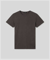 Crew Neck T-Shirt Eyelet Edition: Espresso