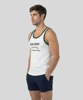 RD Sports Tank Top "DRAGON": Court Green
