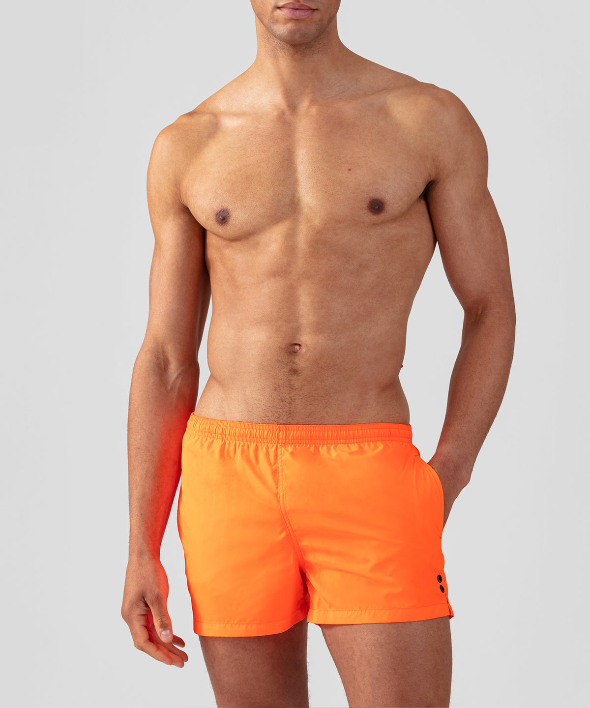 Swim Shorts: Neon Orange